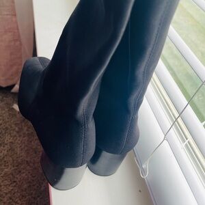 Black Knee-High Boots